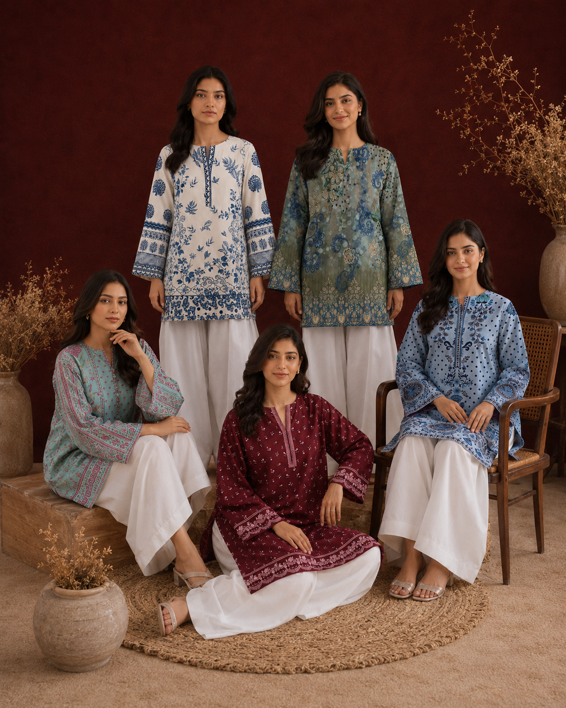 Summer Sada Bahar printed lawn kurti collection by SEEN Pakistan