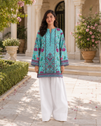 1PC Printed Lawn Kurti- PRT SE005