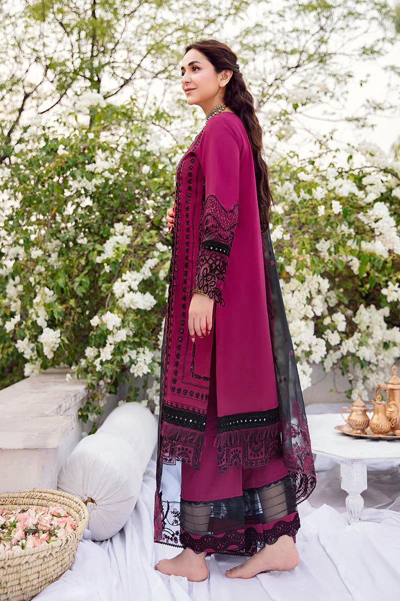 RANG RASIYA-3PC LAWN EMBROIDERED WITH ORGANZA EMBROIDERED DUPATTA-BIC-3530