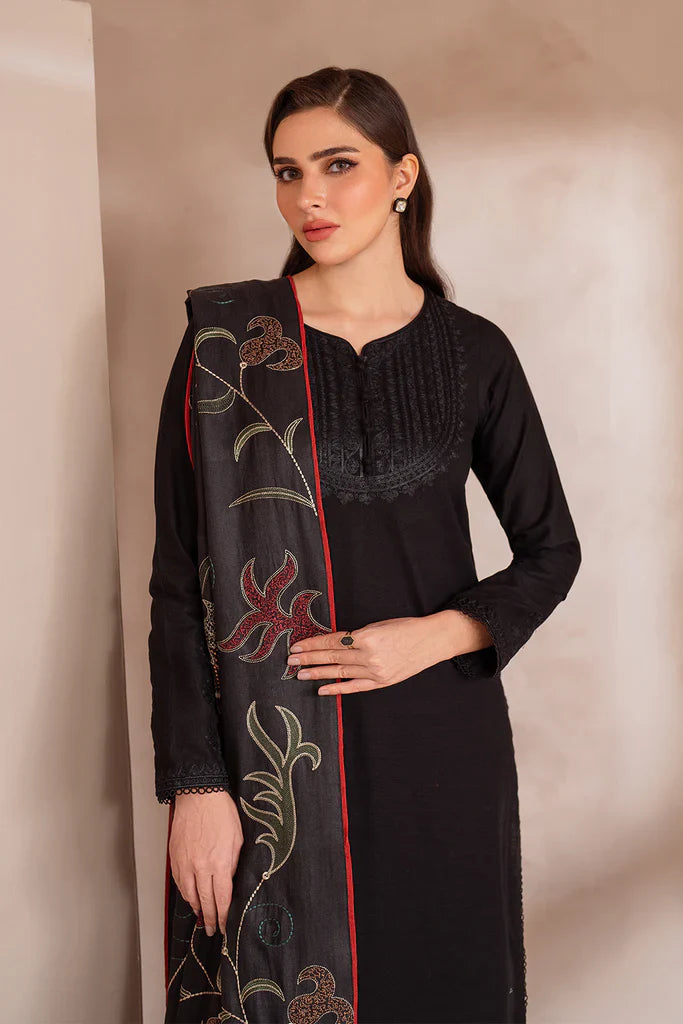 IZNIK-3PC LAWN EMBROIDERED SHIRT WITH LAWN EMBROIDERED DUPATAT & TROUSER-BIC-3618