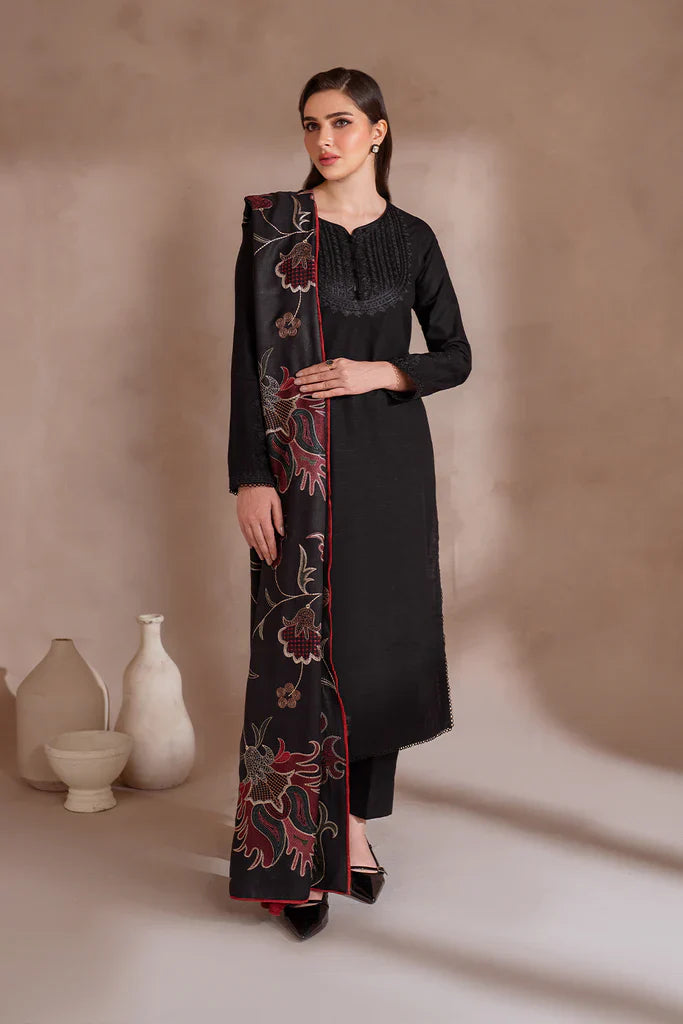 IZNIK-3PC LAWN EMBROIDERED SHIRT WITH LAWN EMBROIDERED DUPATAT & TROUSER-BIC-3618