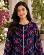 1PC Printed Lawn Kurti- PRT SE008