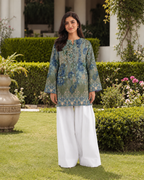 1PC Printed Lawn Kurti- PRT SE003