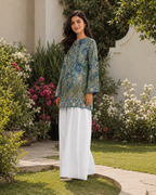 1PC Printed Lawn Kurti- PRT SE003 — view 2