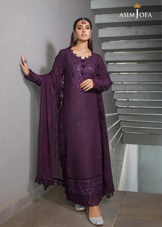 Deep Purple Lawn 3pc ZB-1246