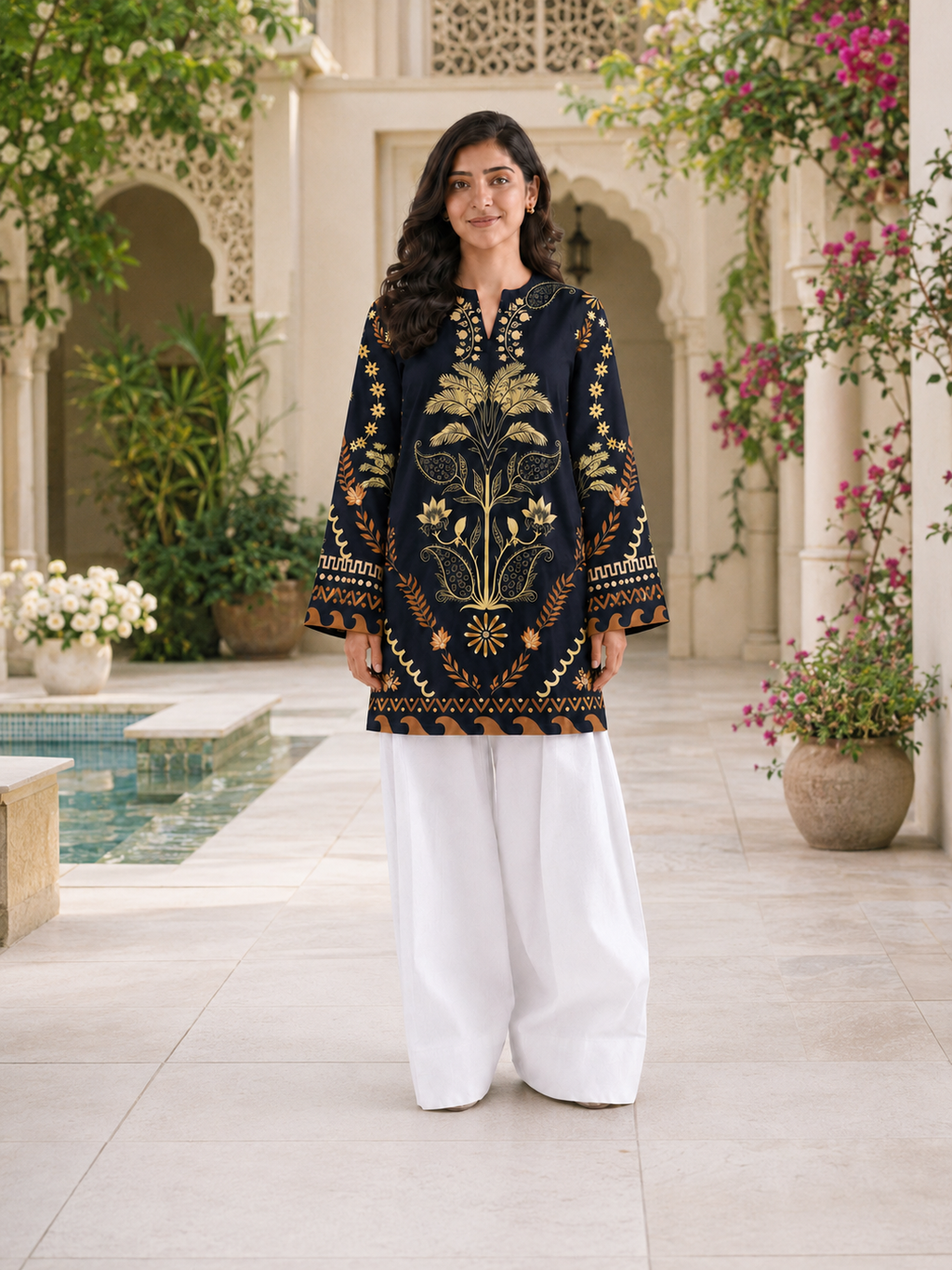 1PC Printed Lawn Kurti- PRT SE006