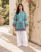 1PC Printed Lawn Kurti- PRT SE005
