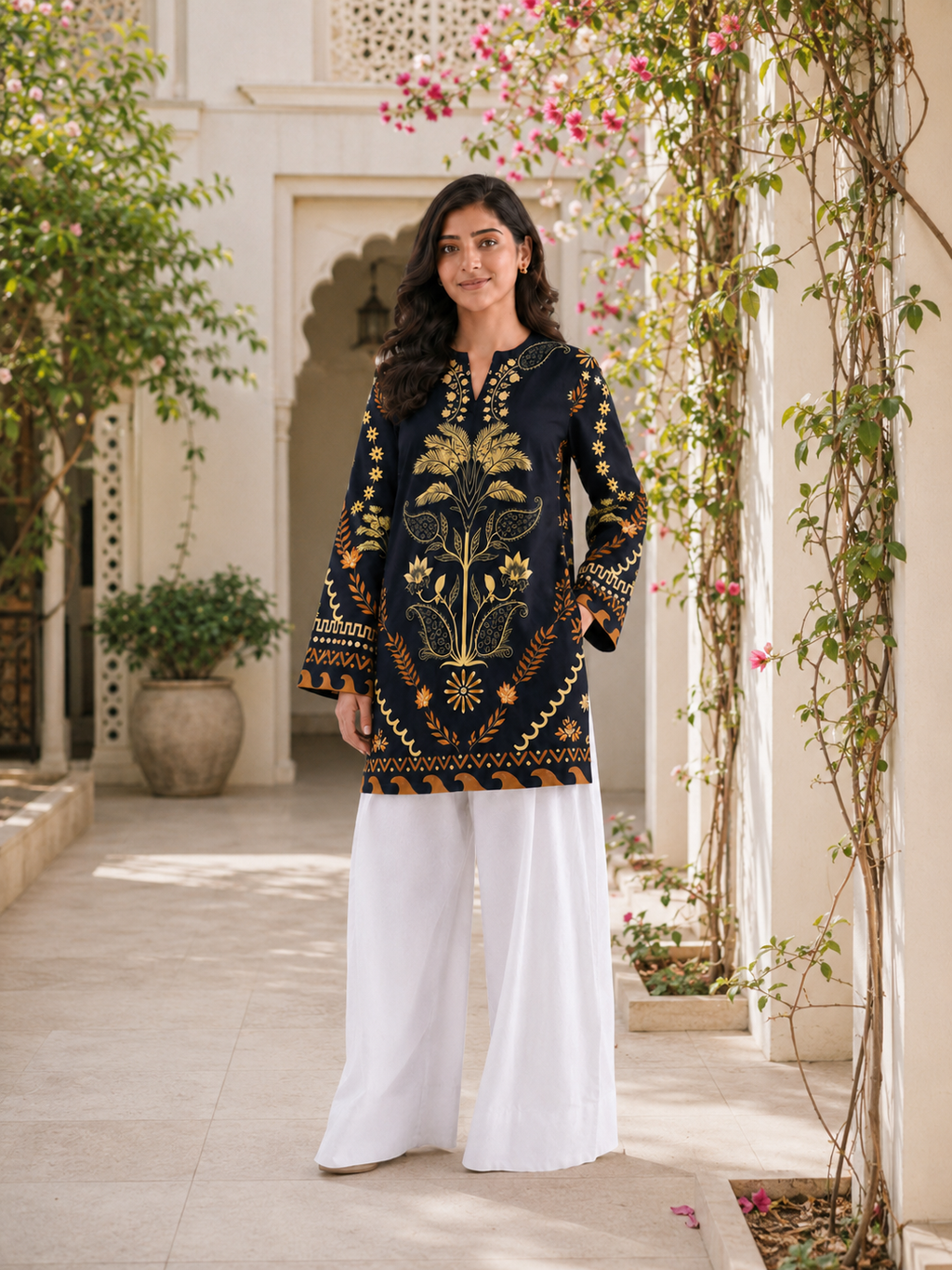 1PC Printed Lawn Kurti- PRT SE006